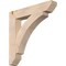 Ekena Millwork Thorton Slat Smooth Bracket, Douglas Fir, 5 1/2"W x 34"D x 34"H BKT06X34X34THR06SDF - alternate 1